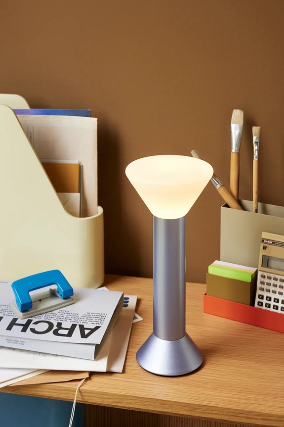 Bežična led lampa Hübsch Flash 962012 ljubičasta