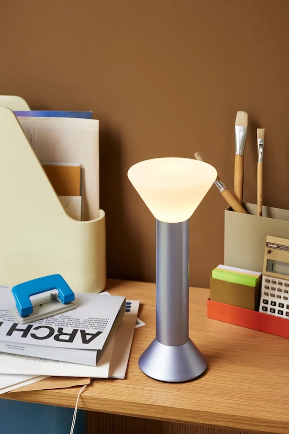 Bežična led lampa Hübsch Flash 962012 ljubičasta