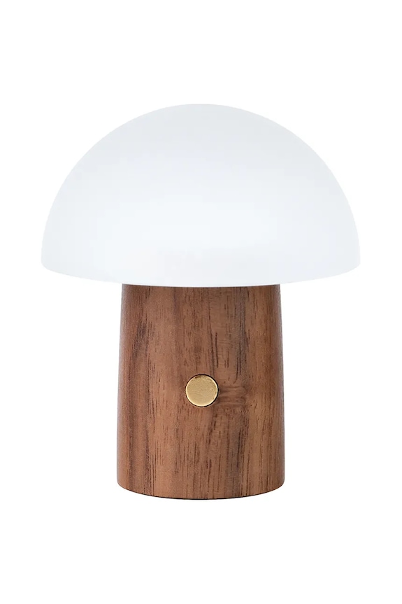 Gingko Design lampa bezprzewodowa led Super Mini Alice Mushroom brązowy G022S.WT