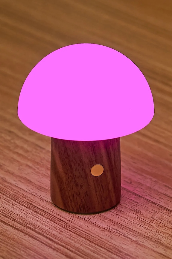 Gingko Design lampa bezprzewodowa led Super Mini Alice Mushroom G022S.WT brązowy