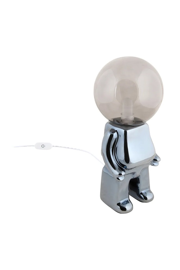 Living și dormitor Leitmotiv lampa de masă cu led Ross LED LM2075BK negru