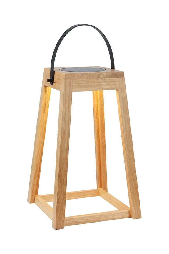 Markslöjd lampada solare led Nordic 54 cm giallo 108879