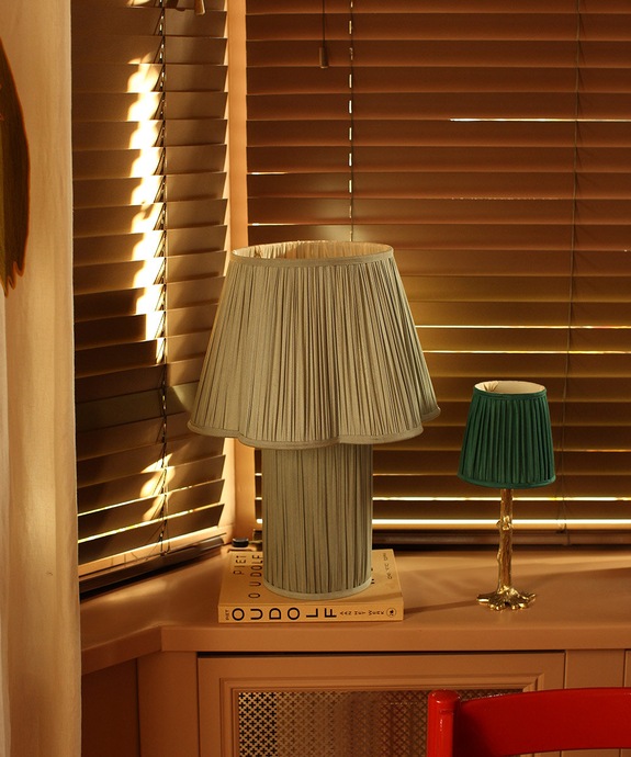 Salon i sypialnia Doing Goods abażur Kiara Lampshade 1.20.60.500.060.1 turkusowy
