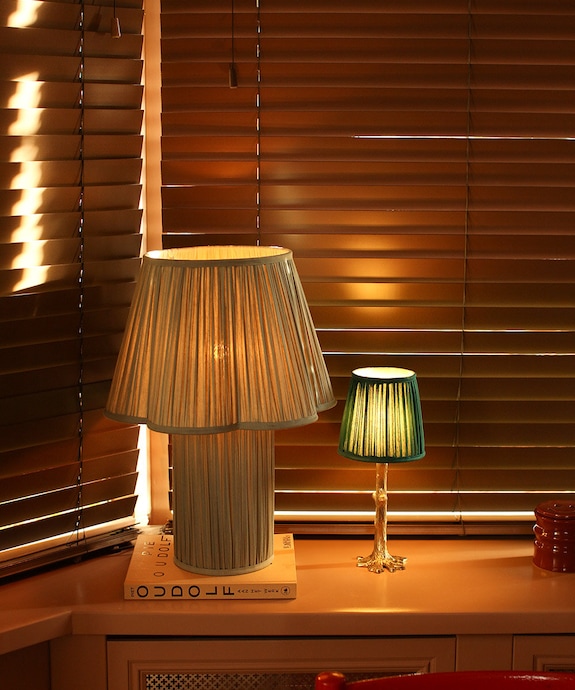 Doing Goods abażur Kiara Lampshade turkusowy 1.20.60.500.060.1