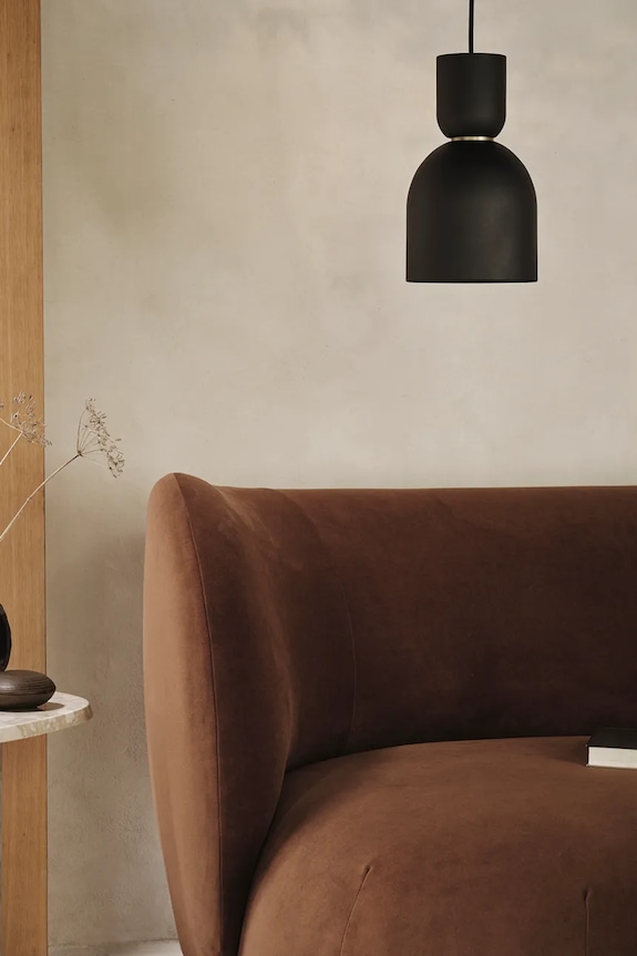 Obývacia izba a spálňa Závesná lampa ferm LIVING Collect 1104269680 čierna