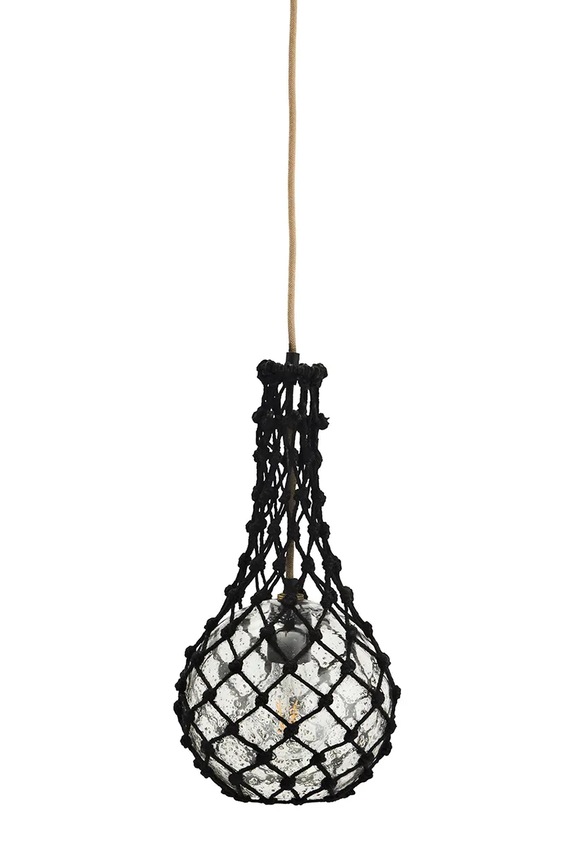 Madam Stoltz lampă suspendată negru IML.309C
