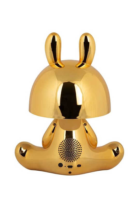 Salon i sypialnia Leitmotiv lampa stołowa bezprzewodowa led Bunny LED LM2232GD żółty