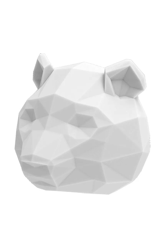 Επιτοίχιο φως νυκτός MOB Wild Light Bear 16 x 16 x 17 cm λευκό WL.PAN.01