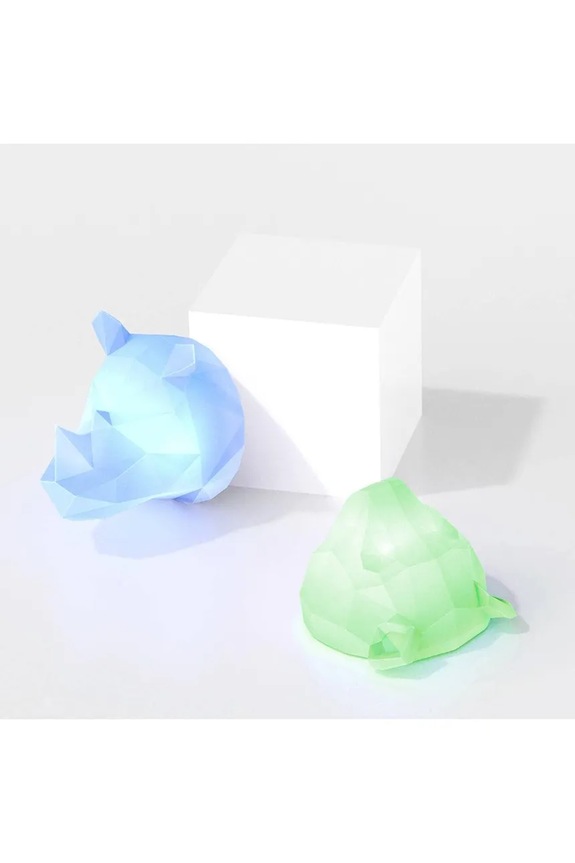 Σαλόνι και υπνοδωμάτιο Επιτοίχιο φως νυκτός MOB Wild Light Bear 16 x 16 x 17 cm WL.PAN.01 λευκό