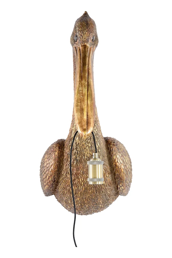 Stenska luč Light & Living Pelican 33 x 28 x 63 cm 3129118 rjava