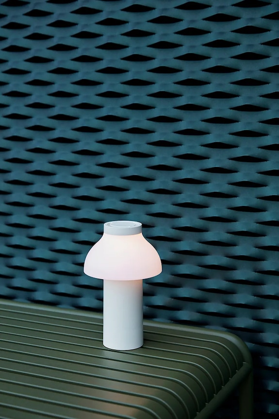 Ασύρματο επιτραπέζιο φωτιστικό led HAY PC 14 x 14 x 22 cm AE913.A686 λευκό AA00