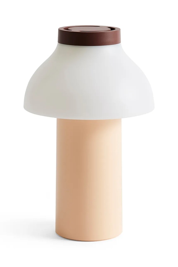 Ασύρματο επιτραπέζιο φωτιστικό led HAY 14 x 14 x 22 cm πορτοκαλί AE913.E623