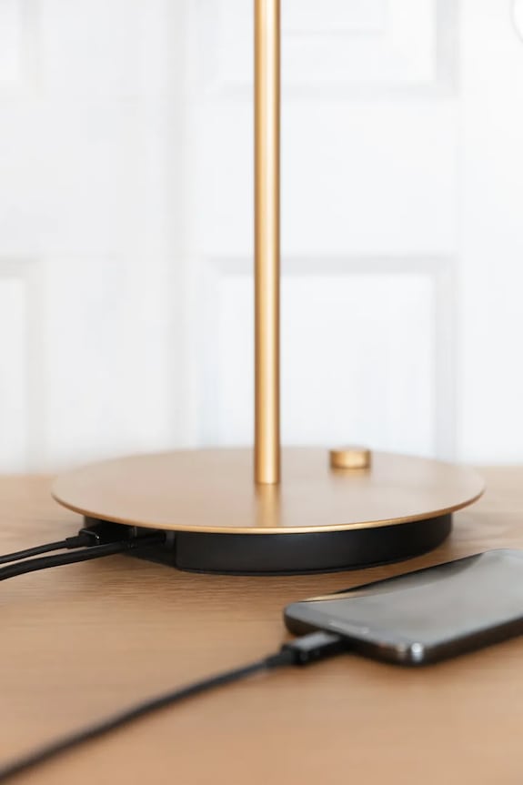 Umage lampa stołowa led Asteria Table 41 cm szary 2434.Umage
