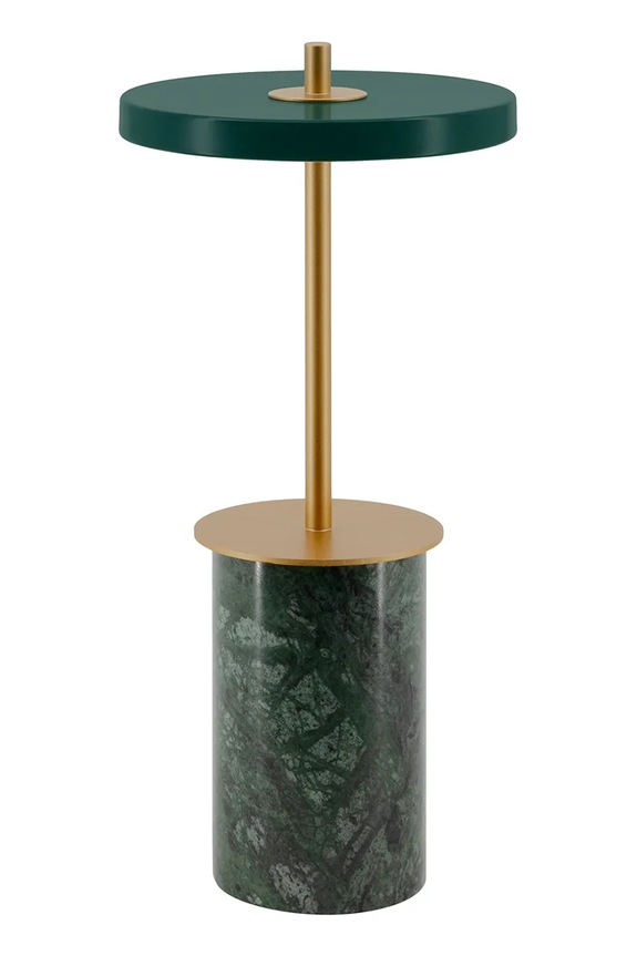 Umage lampa stołowa bezprzewodowa led Asteria Move Mini 25,5 cm 2572.Umage turkusowy AA00