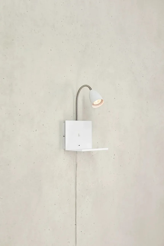 Markslöjd lampa ścienna Cuarto 20 x 30 x 30 cm 108856 biały AA00
