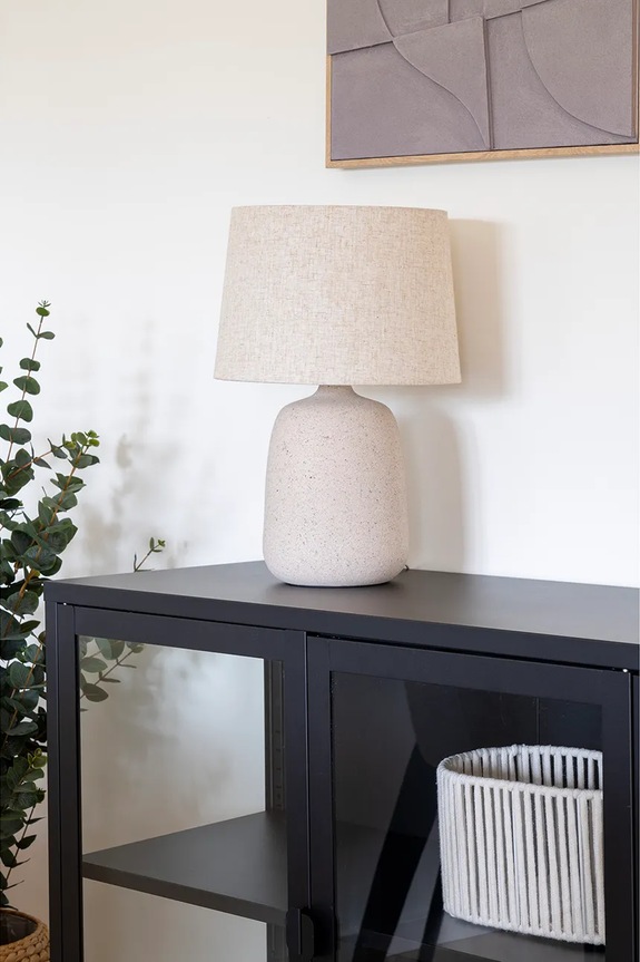 Stolná lampa House Nordic Croft 30 x 47 cm 6404120 béžová AA00