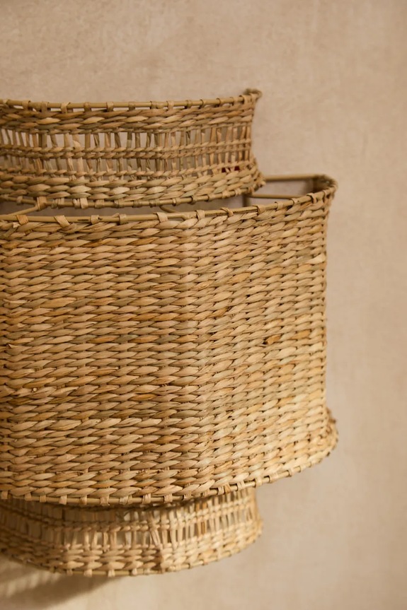 Sjenilo za zidnu lampu Calma House Tokyo 30 x 30 x 15 cm bež TOKYO.L3015.NAT