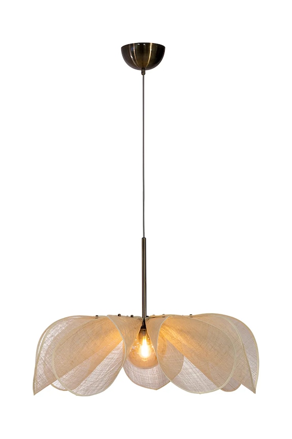 Markslöjd lampă suspendată Styrka 75 cm bej 108661