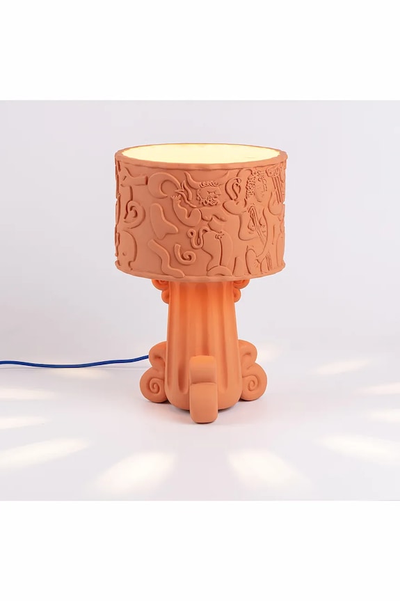 Seletti lampa ogrodowa Magna Graecia 25 x 25 x 38 cm 11533C pomarańczowy