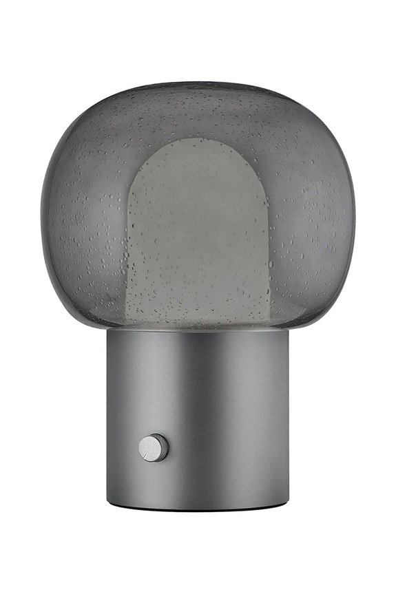 Stolná lampa Blomus Iris 41 x 33 cm sivá B62214