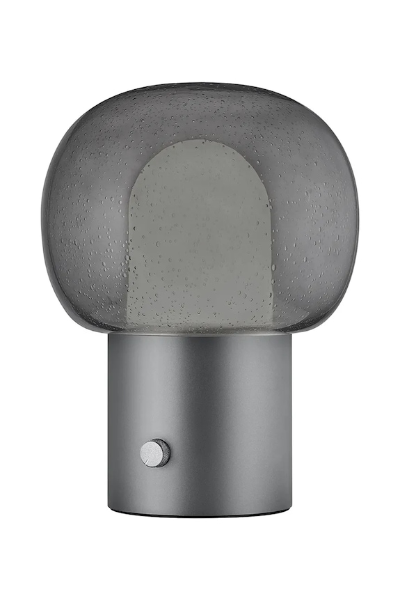 Stolná lampa Blomus Iris 41 x 33 cm sivá B62214