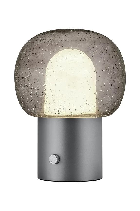Stolná lampa Blomus Iris 41 x 33 cm B62214 sivá AA00