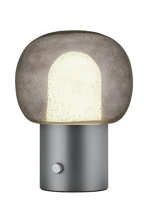 Stolná lampa Blomus Iris 41 x 33 cm B62214 sivá AA00
