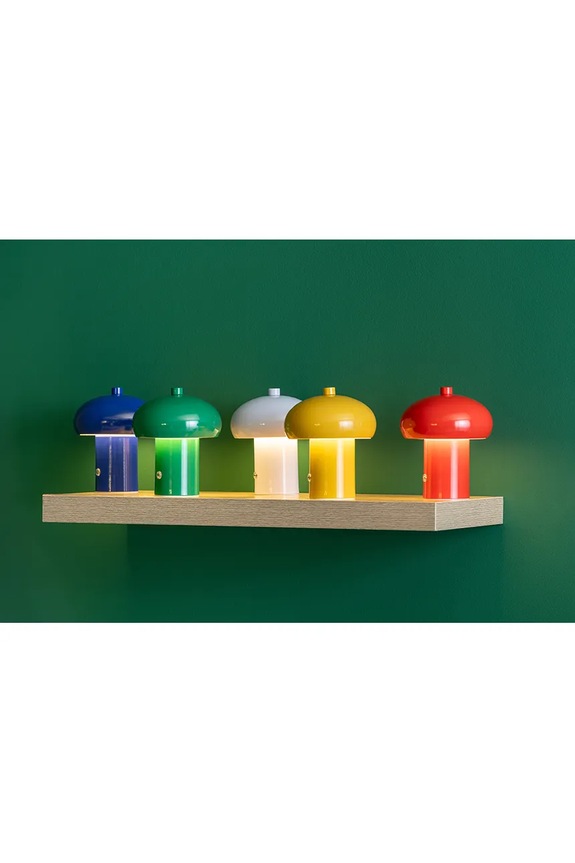 Ασύρματο επιτραπέζιο φωτιστικό led Leitmotiv Retro Seta 12,5 x 15 cm LM2277BL σκούρο μπλε