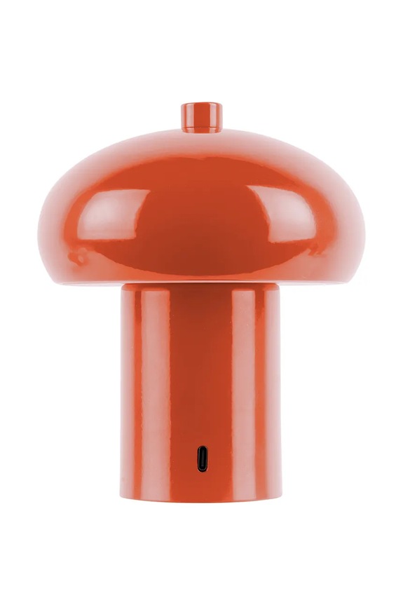 Світлодіодна бездротова настільна лампа Leitmotiv Retro Seta 12,5 x 15 cm LM2277OR помаранчевий AA00