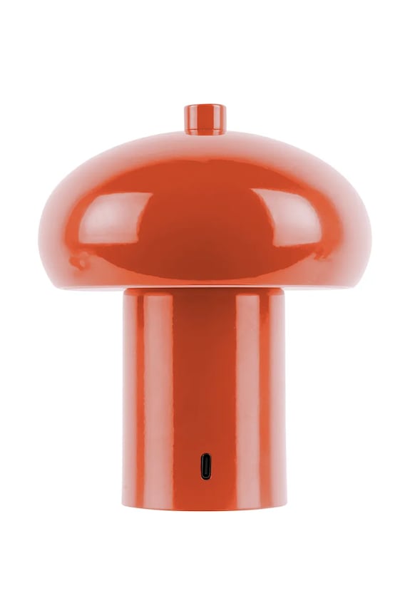 Настольная беспроводная led лампа Leitmotiv Retro Seta 12,5 x 15 cm LM2277OR оранжевый AA00