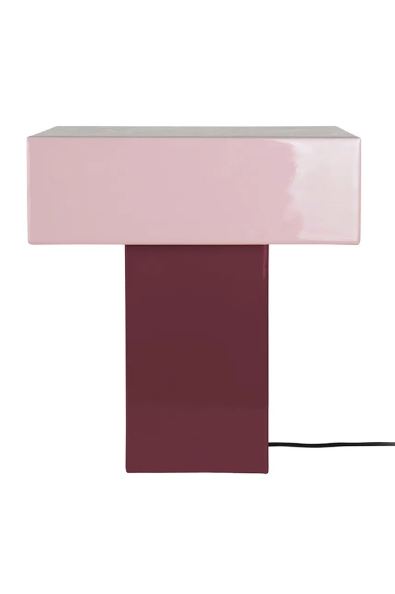 Leitmotiv veioză Grato Recto 35 x 15 cm roz LM2307PU