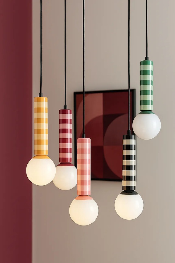 Leitmotiv lampada da sospensione Rayado 38 x 12 cm nero LM2360BK