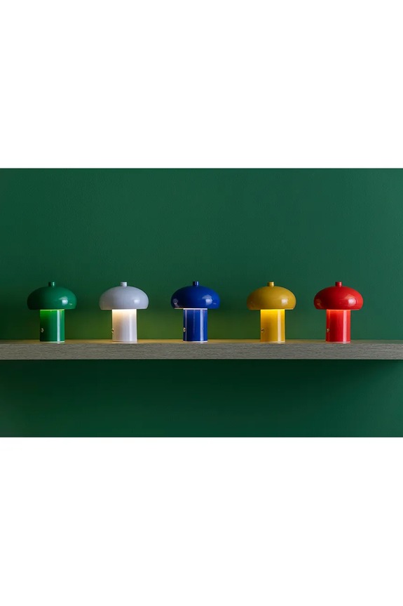 Ασύρματο επιτραπέζιο φωτιστικό led Leitmotiv Retro Seta 12,5 x 15 cm LM2277GR