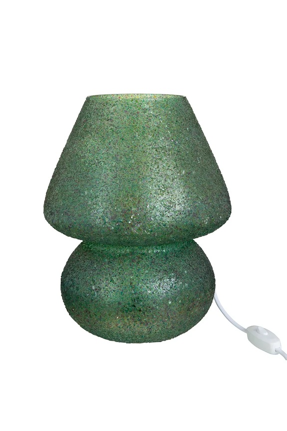 J-Line lampa stołowa 23 x 23 x 30 cm zielony 38050.