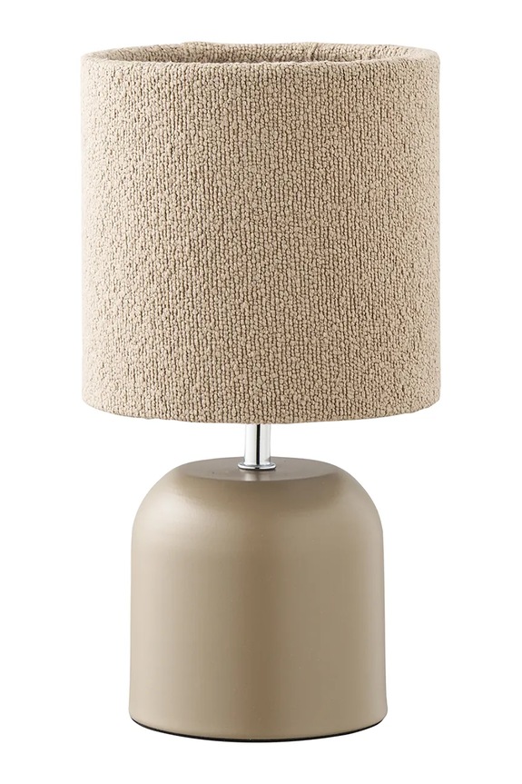 House Nordic lampă de masă din metal 12,5 x 12,5 x 24 cm bej 6450008
