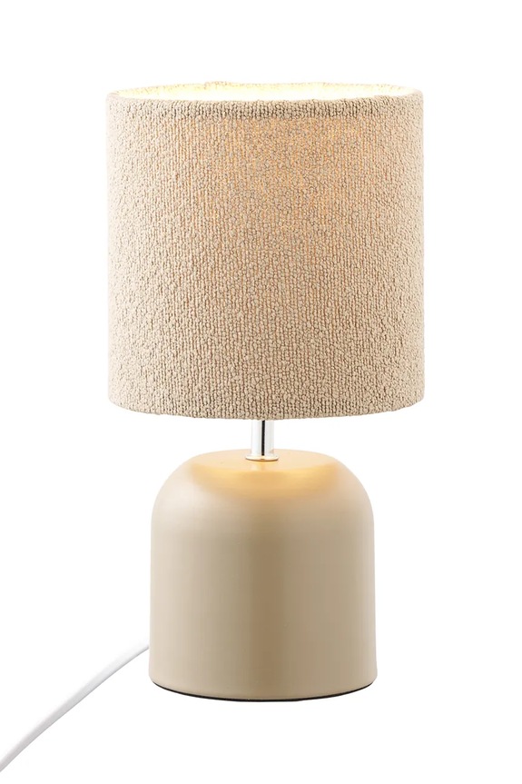 House Nordic lampă de masă din metal 12,5 x 12,5 x 24 cm 6450008 bej AA00