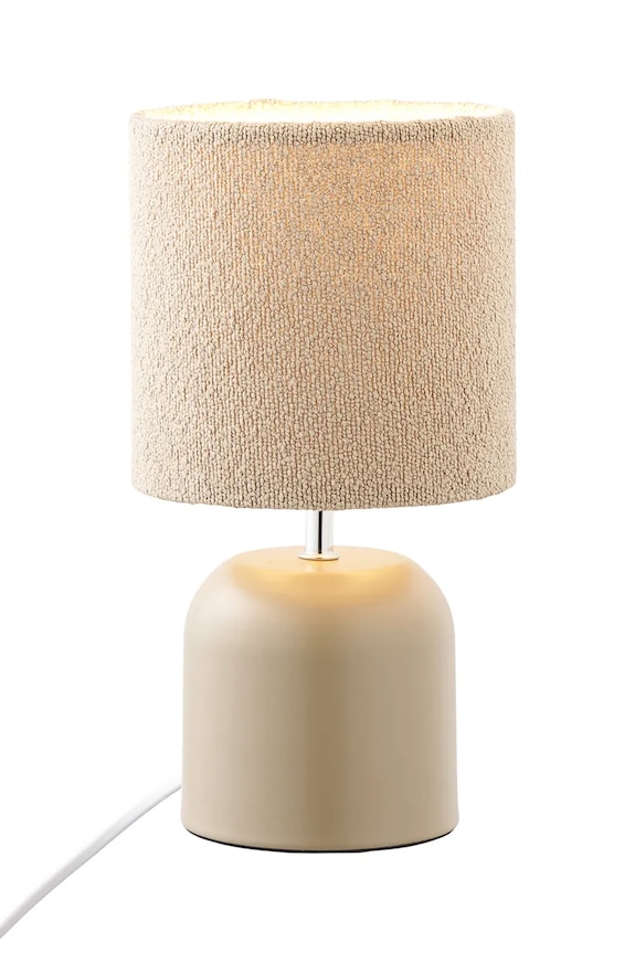 House Nordic lampă de masă din metal 12,5 x 12,5 x 24 cm 6450008 bej AA00