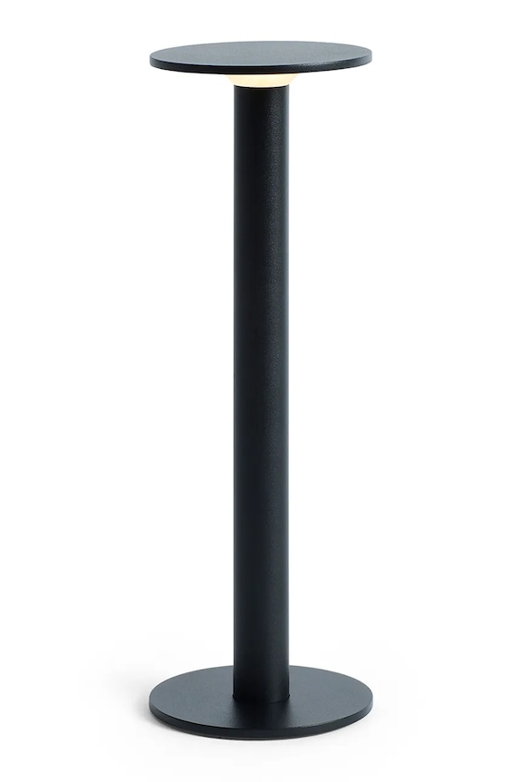 Bezdrôtová led stolná lampa HAY Host 30 x 10 cm AF421.A577.AF12 čierna AA00