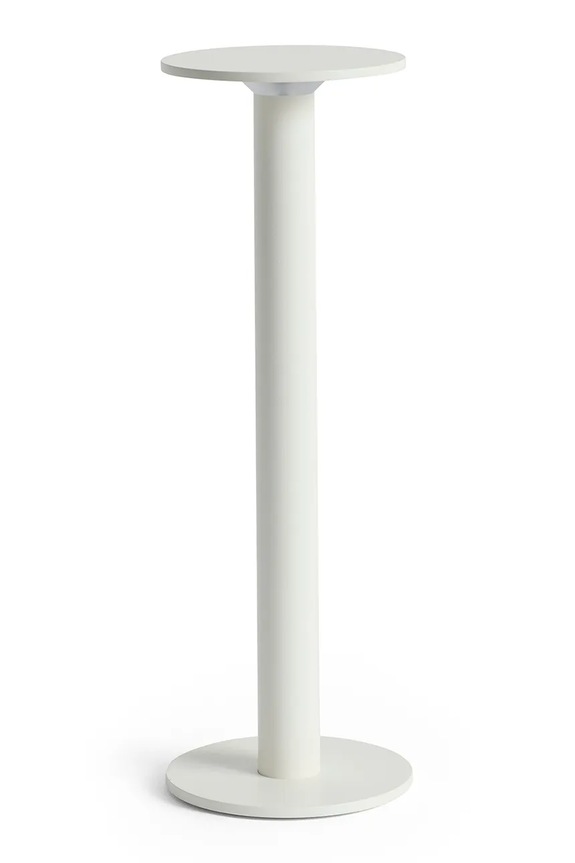 Bezdrôtová led stolná lampa HAY Host 22 x 10 cm biela AF421.A577.AB13