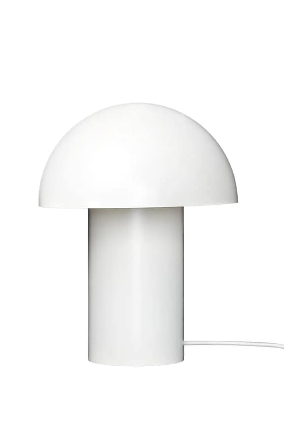 Gejst lampa stołowa ze stali nierdzewnej 28 x 40 cm biały G40101