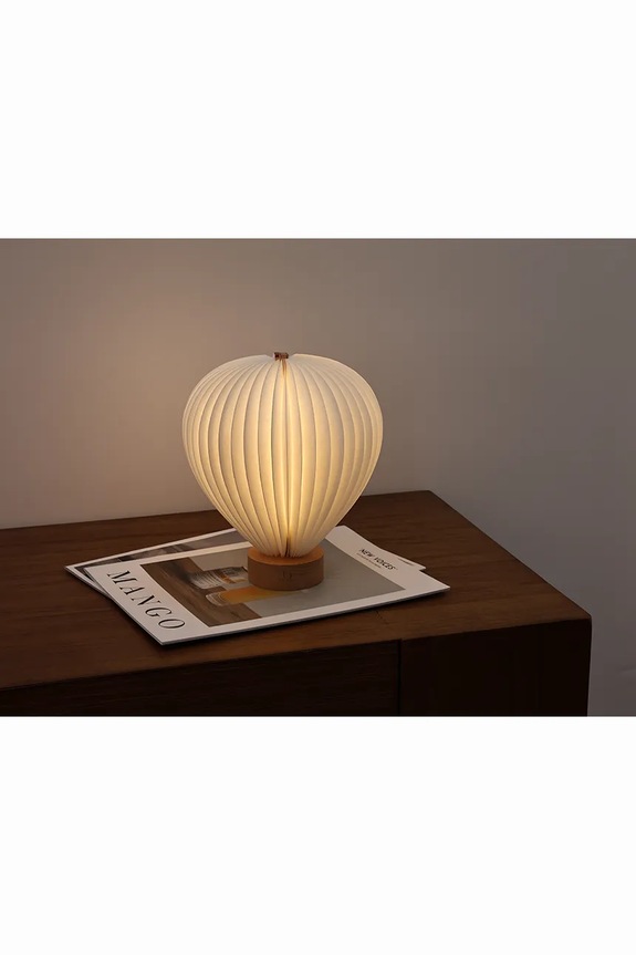 Гостиная и спальня Gingko Design лампа LED из бумаги 18,2 x 7,2 x 20 cm G070BE бежевый