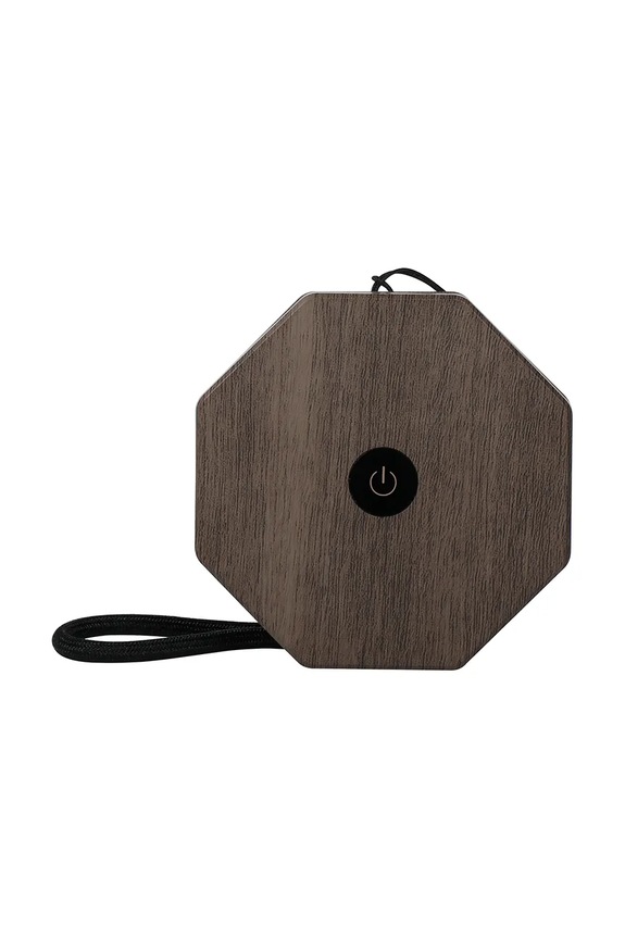 Gingko Design lampka nocna 8,2 x 8,2 x 1,5 cm brązowy G036M.WT