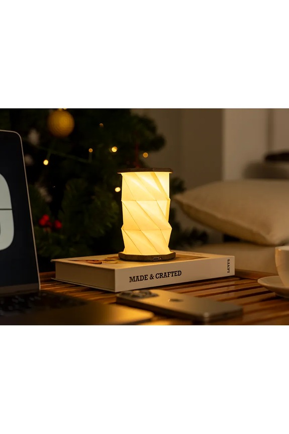 Gingko Design lampka nocna 8,2 x 8,2 x 1,5 cm G036M.WT brązowy