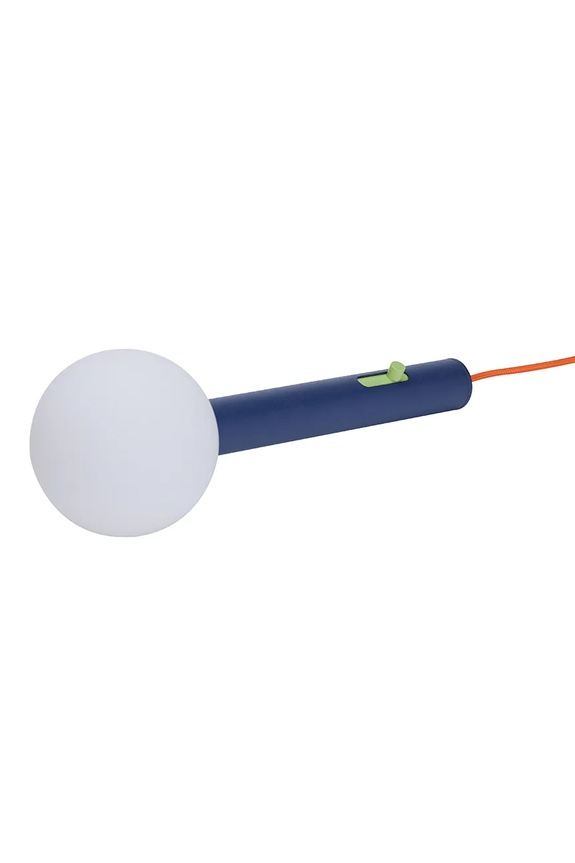 Hübsch lampa stołowa LED 10 x 30 cm 962122 granatowy AA00
