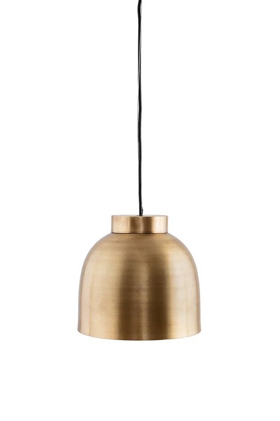 House Doctor lampa wisząca mosiężna 23 x 21,5 cm żółty 203660963