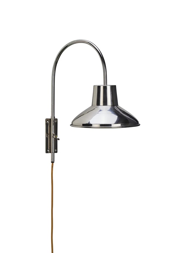 Madam Stoltz lampa ścienna z żelaza 25 x 39 x 47 cm szary IMDV.160ST