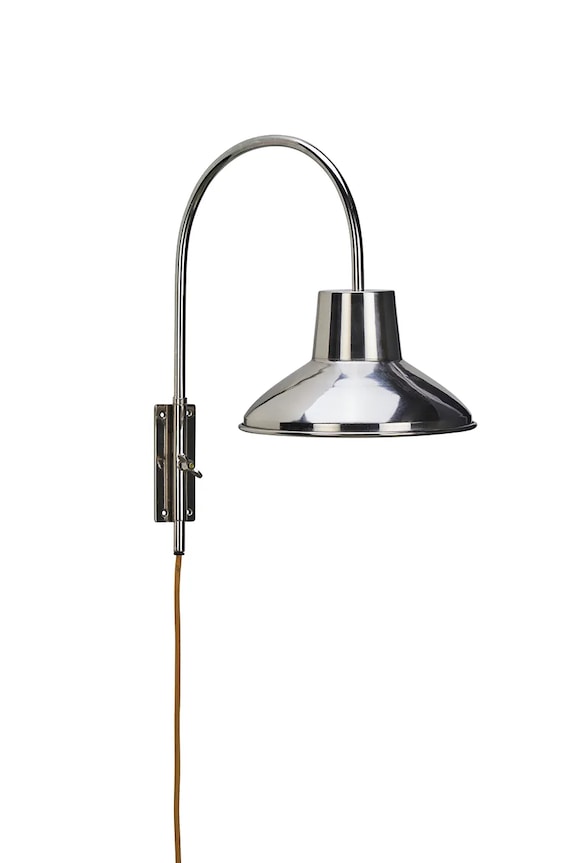 Madam Stoltz lampa ścienna z żelaza 25 x 39 x 47 cm szary IMDV.160ST