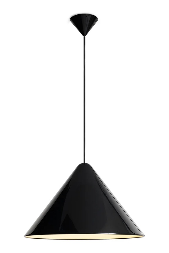 HAY lampa wisząca z metalu 16 x 43 x 43 cm AE386.D410.AN53 czarny AA00