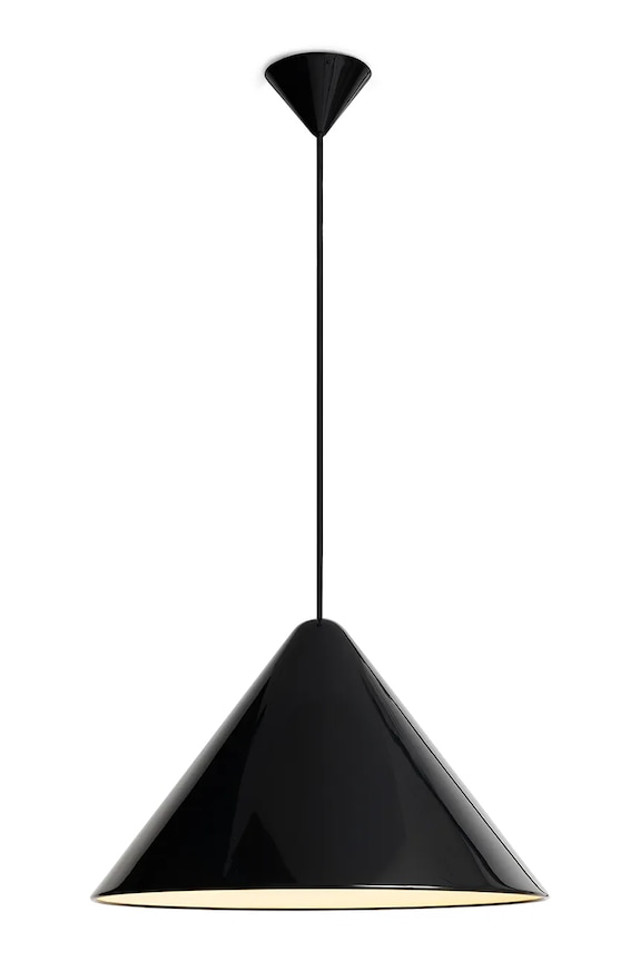 HAY lampa wisząca z metalu 16 x 43 x 43 cm AE386.D410.AN53 czarny AA00