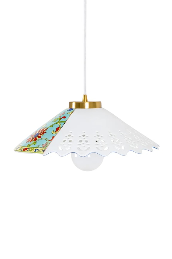 Seletti lampă suspendată din porțelan 36 x 35 x 14 cm 07096 multicolor AA00